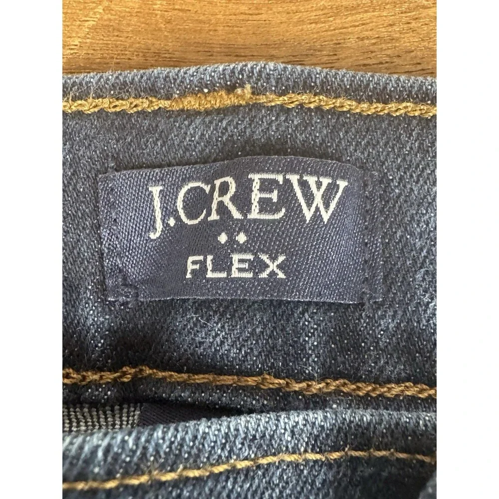 J.Crew Men's Straight Fit Flex In Signature Stretch Blue Jeans 38